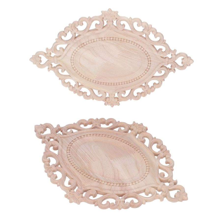 Wood Applique Premium Wood Durable Easy Installation Natural Eco Friendly Wide Application Wood Carving Applique