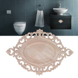 Wood Applique Premium Wood Durable Easy Installation Natural Eco Friendly Wide Application Wood Carving Applique