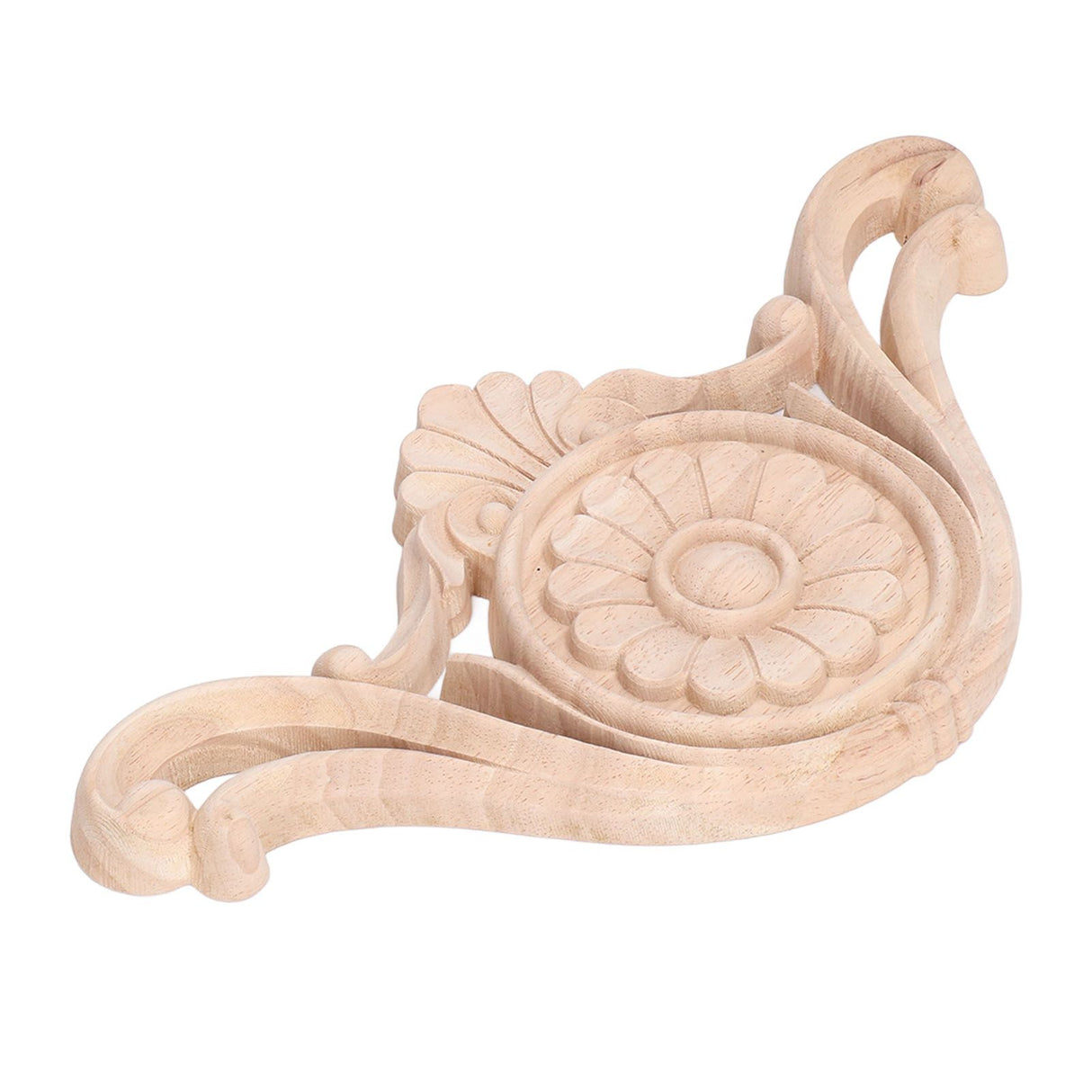 Wood Applique Easy Installation Durable Natural Eco Friendly Classic Exquisite Pattern Wood Carving AppliqueType One