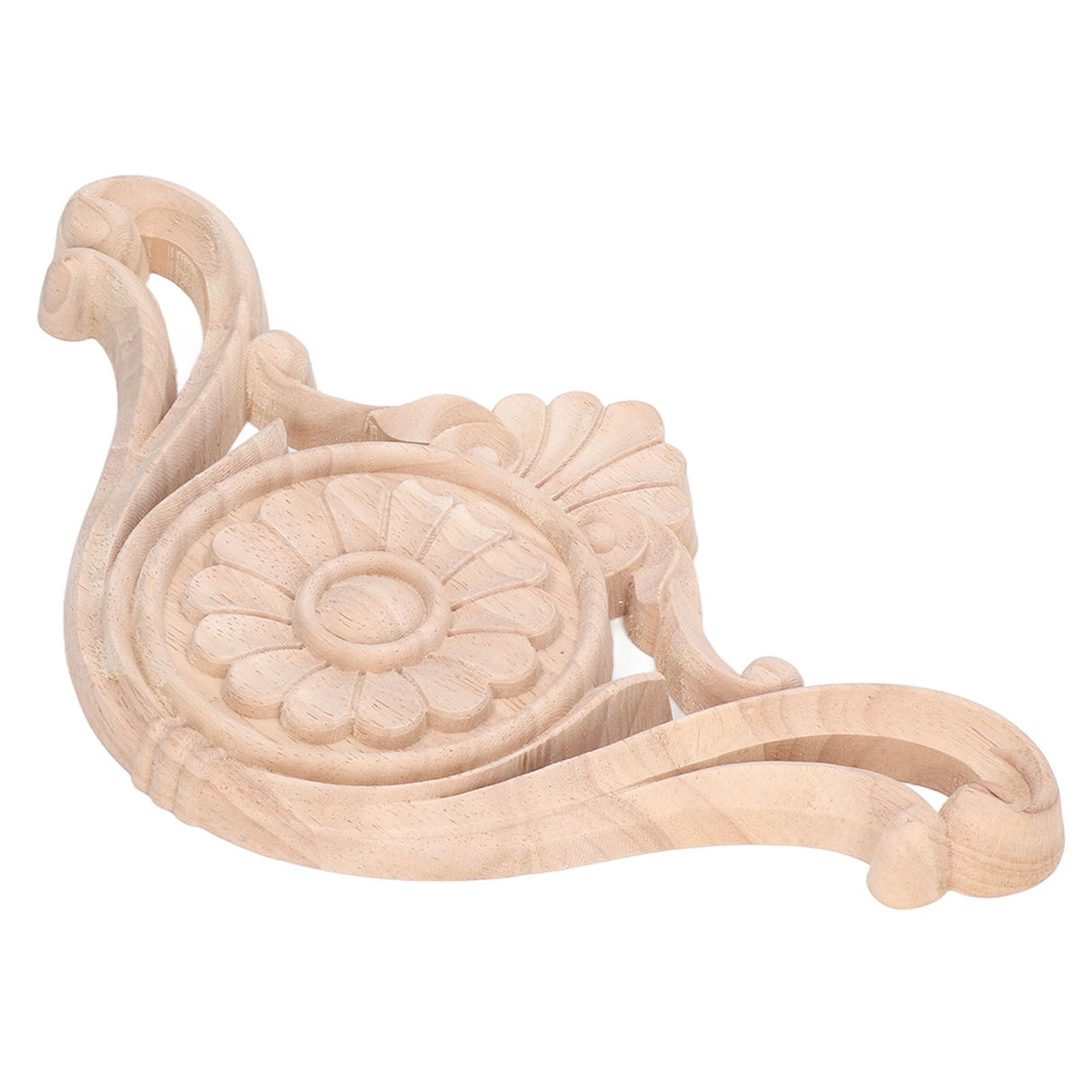 Wood Applique Easy Installation Durable Natural Eco Friendly Classic Exquisite Pattern Wood Carving AppliqueType One