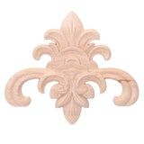 Wood Applique Easy Installation Durable Natural Eco Friendly Classic Exquisite Pattern Wood Carving AppliqueType Two