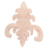 Wood Applique Easy Installation Durable Natural Eco Friendly Classic Exquisite Pattern Wood Carving AppliqueType Two
