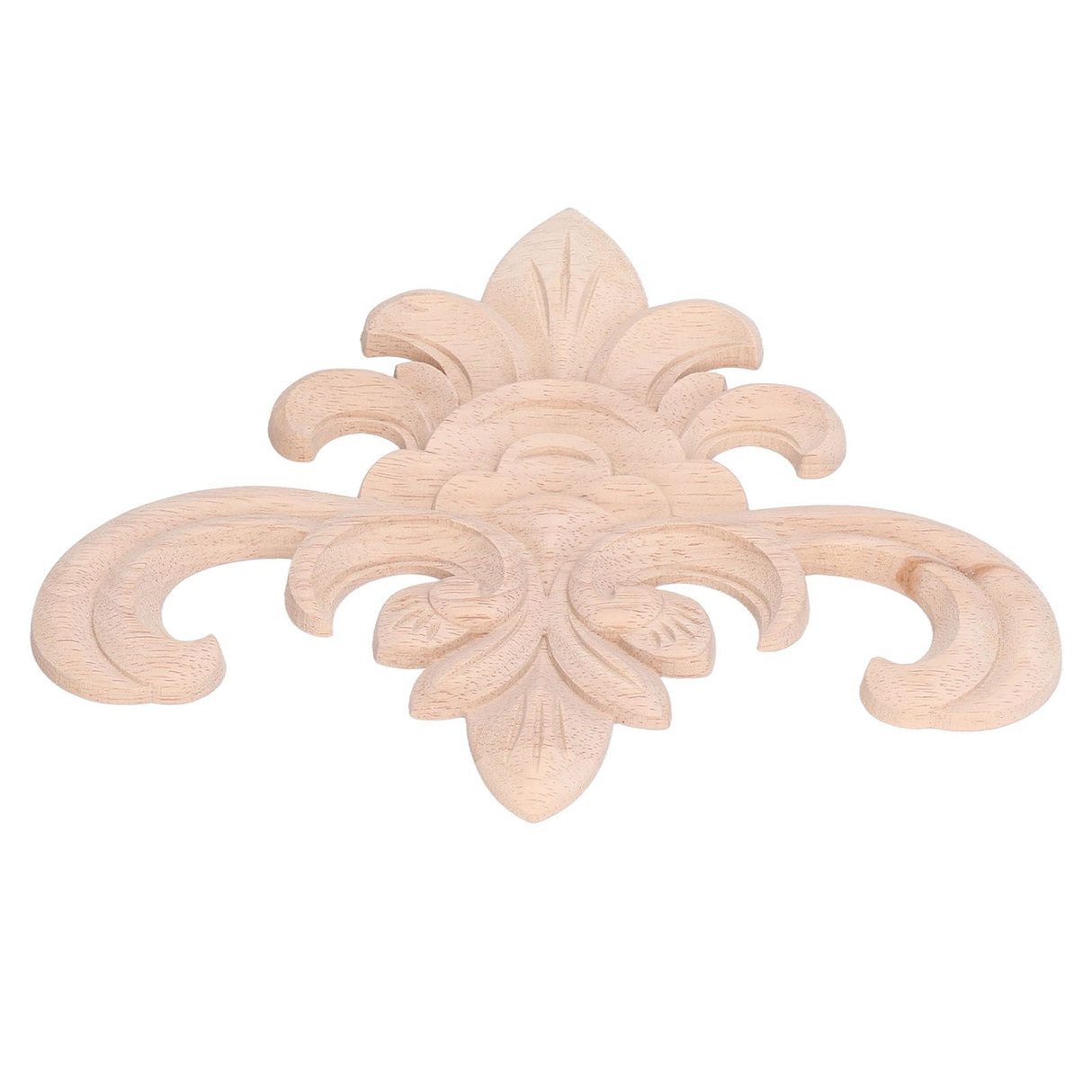 Wood Applique Easy Installation Durable Natural Eco Friendly Classic Exquisite Pattern Wood Carving AppliqueType Two