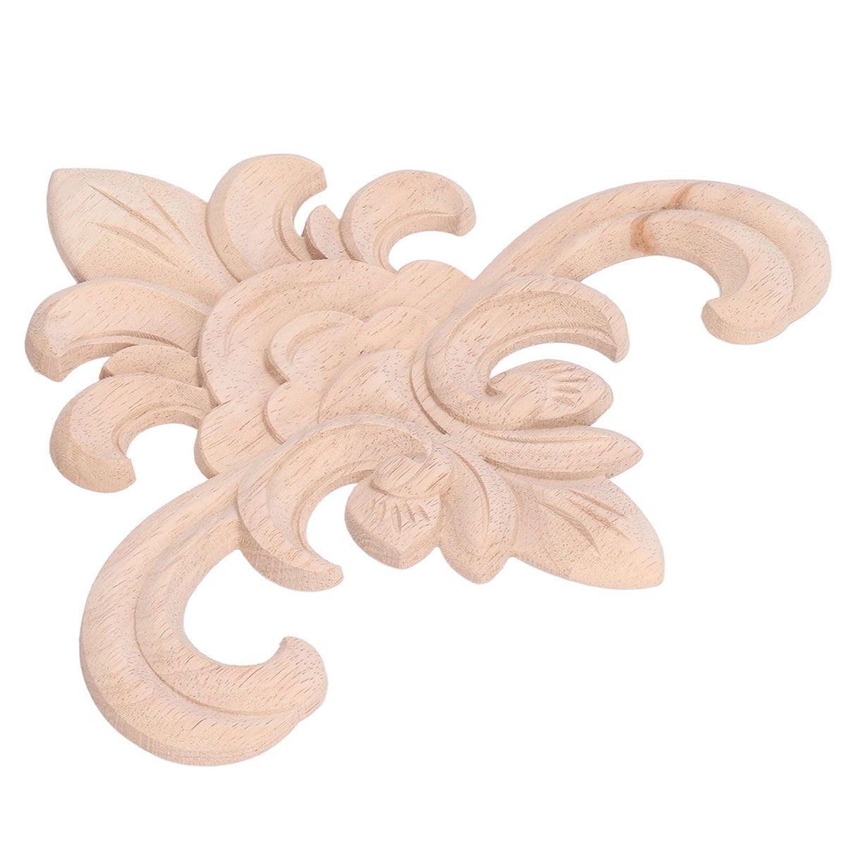 Wood Applique Easy Installation Durable Natural Eco Friendly Classic Exquisite Pattern Wood Carving AppliqueType Two