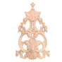 Wood Applique Easy Installation Durable Natural Eco Friendly Classic Exquisite Pattern Wood Carving AppliqueType Four