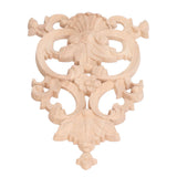Wood Applique Easy Installation Durable Natural Eco Friendly Classic Exquisite Pattern Wood Carving AppliqueType Four