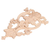Wood Applique Easy Installation Durable Natural Eco Friendly Classic Exquisite Pattern Wood Carving AppliqueType Four - 45-Degree Angle