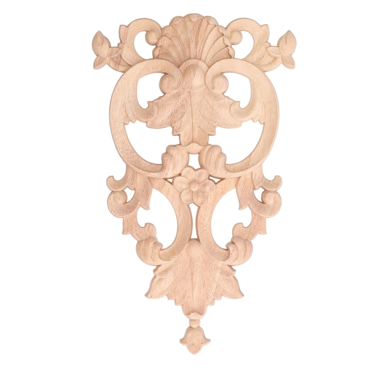 Wood Applique Easy Installation Durable Natural Eco Friendly Classic Exquisite Pattern Wood Carving AppliqueType Four