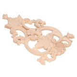 Wood Applique Easy Installation Durable Natural Eco Friendly Classic Exquisite Pattern Wood Carving AppliqueType Four
