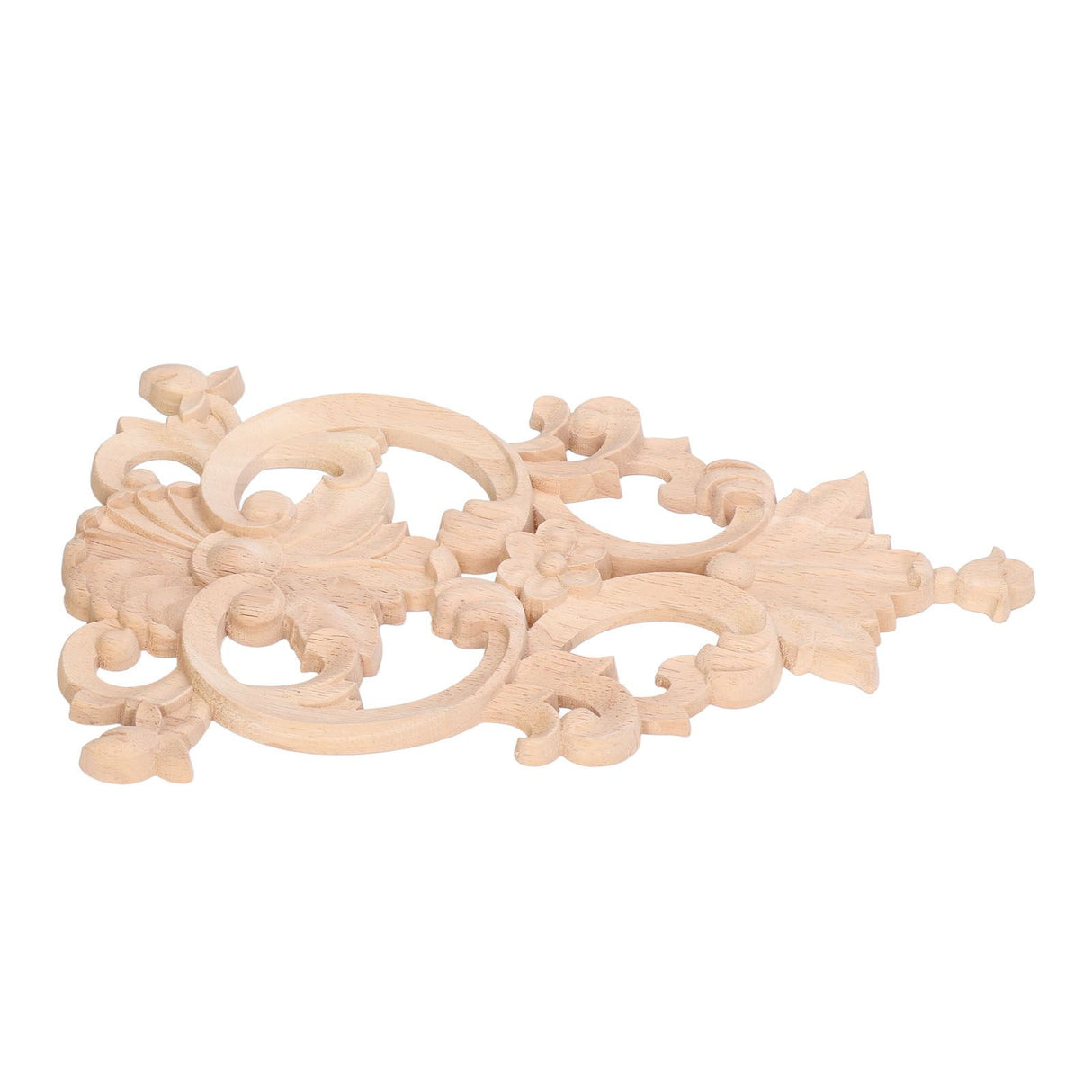 Wood Applique Easy Installation Durable Natural Eco Friendly Classic Exquisite Pattern Wood Carving AppliqueType Four