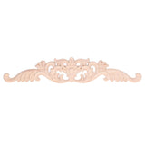 Wood Carved Applique Corner Frame Applique Eco Friendly Cabinet Furniture Decoration for Household