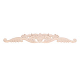 Wood Carved Applique Corner Frame Applique Eco Friendly Cabinet Furniture Decoration for Household - Side View