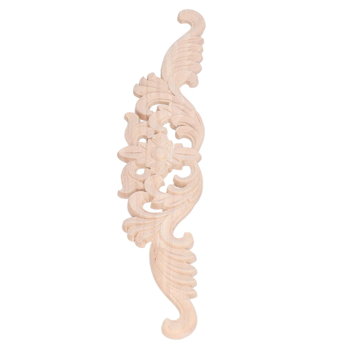 Wood Carved Applique Corner Frame Applique Eco Friendly Cabinet Furniture Decoration for Household