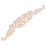 Wood Carved Applique Corner Frame Applique Eco Friendly Cabinet Furniture Decoration for Household