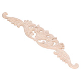 Wood Carved Applique Corner Frame Applique Eco Friendly Cabinet Furniture Decoration for Household