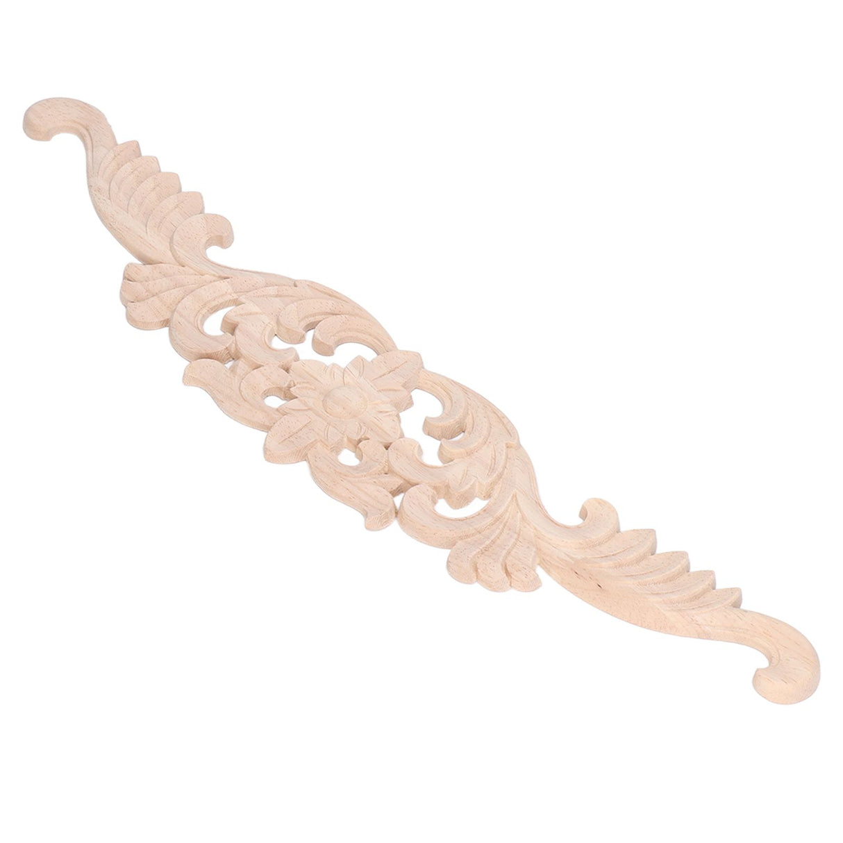 Wood Carved Applique Corner Frame Applique Eco Friendly Cabinet Furniture Decoration for Household
