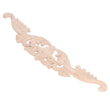 Wood Carved Applique Corner Frame Applique Eco Friendly Cabinet Furniture Decoration for Household