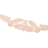 Wood Carved Applique Corner Frame Applique Eco Friendly Cabinet Furniture Decoration for Household