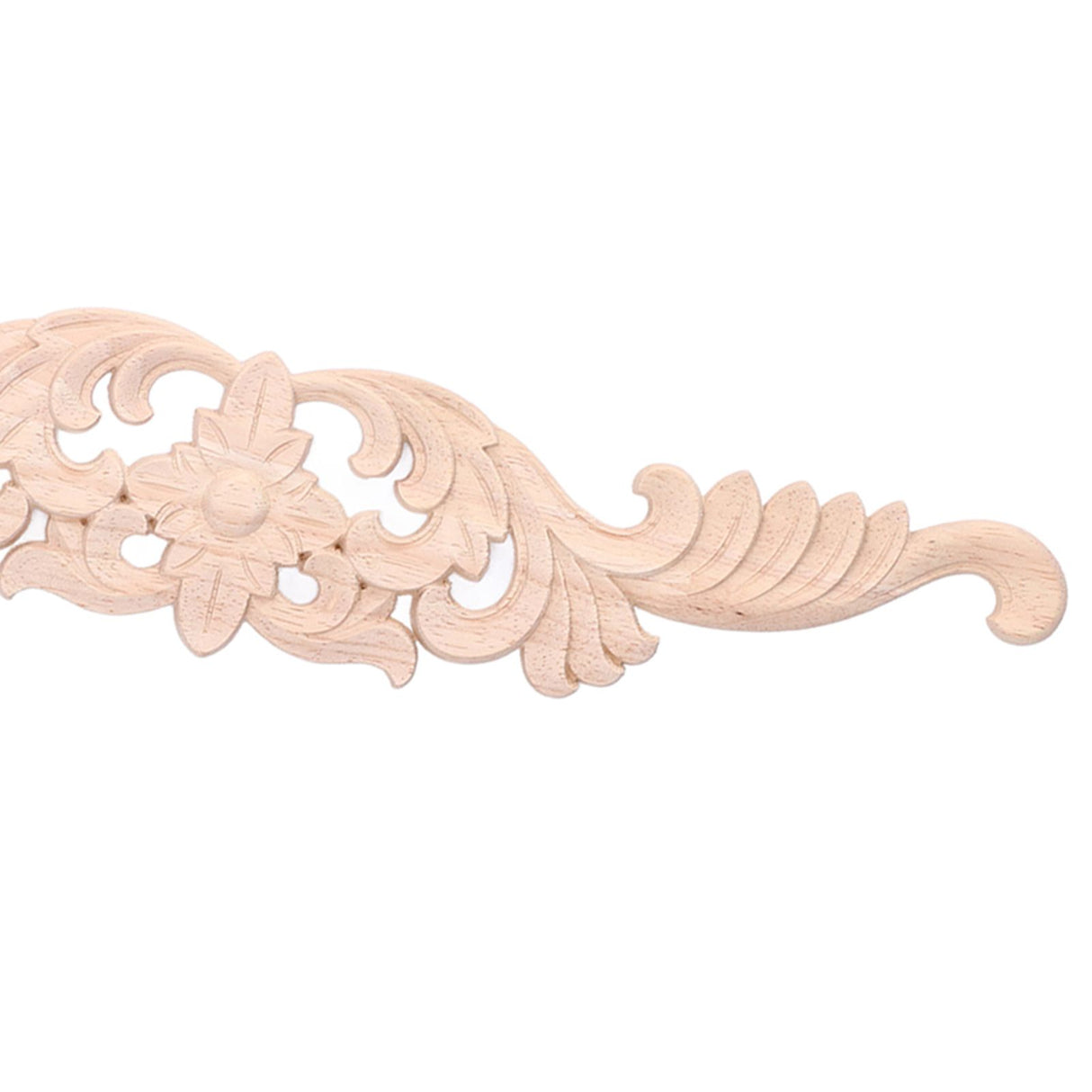 Wood Carved Applique Corner Frame Applique Eco Friendly Cabinet Furniture Decoration for Household