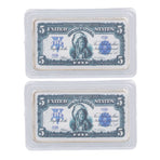 2Pcs Commemorative Coins Coin Collection 5 US Dollars Patter Fine Workmanship Commemorative Coin