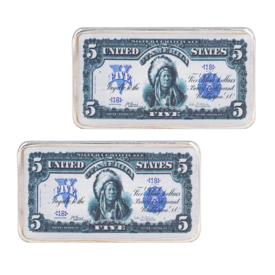 2Pcs Commemorative Coins Coin Collection 5 US Dollars Patter Fine Workmanship Commemorative Coin