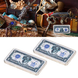 2Pcs Commemorative Coins Coin Collection 5 US Dollars Patter Fine Workmanship Commemorative Coin - Extra Image