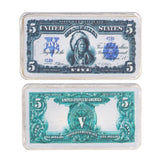 2Pcs Commemorative Coins Coin Collection 5 US Dollars Patter Fine Workmanship Commemorative Coin - Extra Image