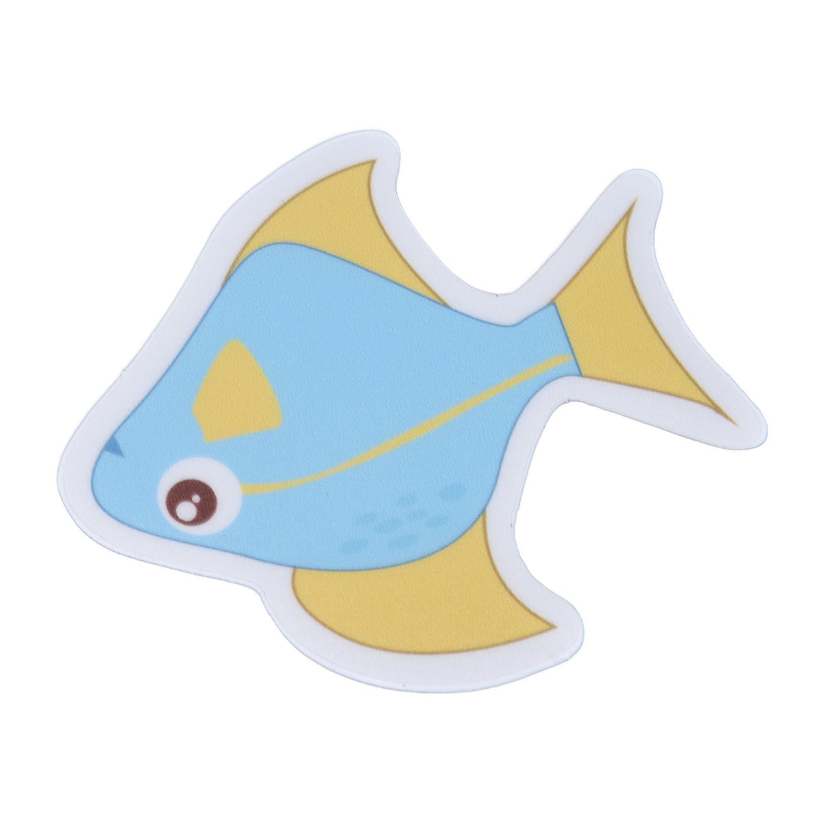 2 Sets Nonslip Bathtub Stickers Matte Colorful Fish Self Adhesive Waterproof Mouldproof Safe for Baby Shower