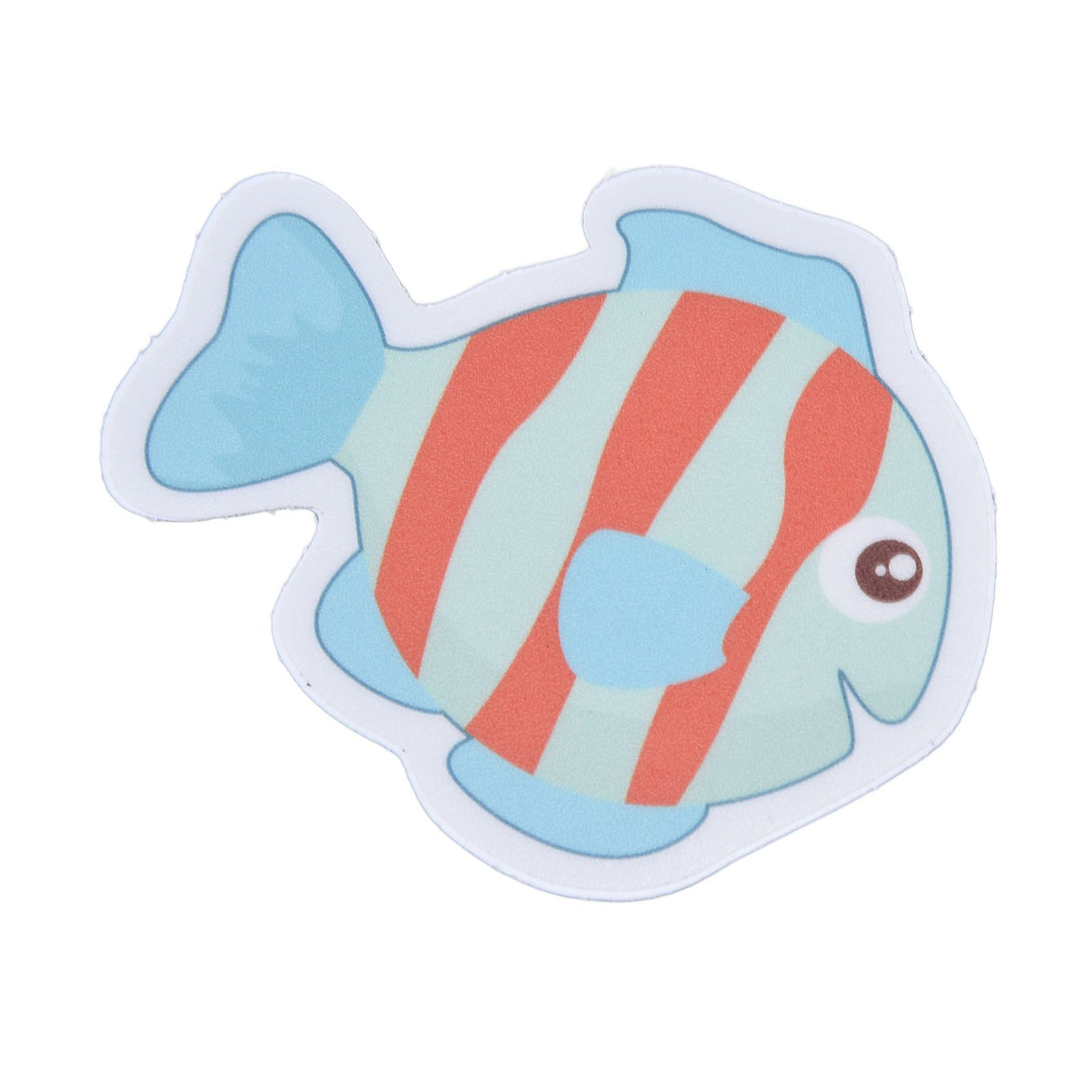 2 Sets Nonslip Bathtub Stickers Matte Colorful Fish Self Adhesive Waterproof Mouldproof Safe for Baby Shower