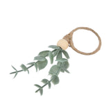 4Pcs Napkin Rings Simple Decorative Handicraft Leaf Flower Napkin Rings for Weddings New Years Parties6640