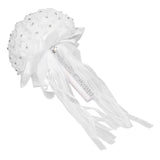 Holding Flower Simulation Design Environmentally Friendly Odorless Romantic Artificial Bouquet for Weddings Parties