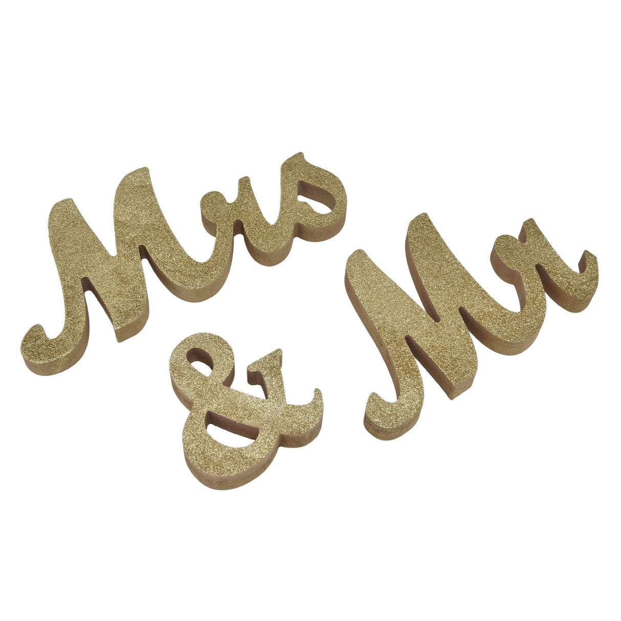 Mr Mrs Sign Wedding Table Decorations English Letter Ornament Props for Festival Anniversary PartyGold