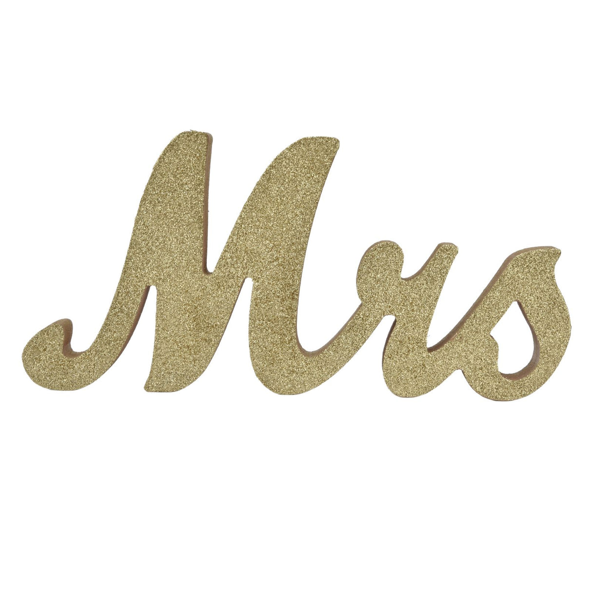 Mr Mrs Sign Wedding Table Decorations English Letter Ornament Props for Festival Anniversary PartyGold
