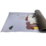 Bedroom Carpet Living Room Floor Cartoon Pattern Soft Comfortable Fur Household Supplies Little Beagle - Side View