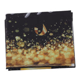 Happy 18th Birthday Backdrop Black Gold 180x99cm Reusable Happy Birthday Decorations with 4 Grommets - Rear View