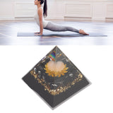 Orgone Pyramid Crystal Chakra Pyramid Promotes Psychological Growth for Living Room Bedroom Office - Extra Image