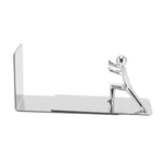 Metal Bookends Kung Fu Man Design Durable Rustproof Metal High Stability Book Ends for Home Office Library