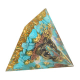 Crystal Pyramid Buddha Design Exquisite Beautiful Pyramid Power Stone Decoration Ornament for Yoga Meditation - Extra Image