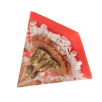Crystal Pyramid Buddha Epoxy Energy Stone Handicraft for Household Decoration Office Desktop
