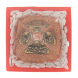 Crystal Pyramid Buddha Epoxy Energy Stone Handicraft for Household Decoration Office Desktop - Extra Image