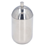 Cotton Swab Holders 304 Stainless Steel Light Luxury Dustproof Cotton Swab Canisters with Lid for Home Bathroom