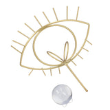 Nordic Wisdom Eye Crystal Ball Decoration Iron Crafts Office Desktop Decoration Home Living Room Cabinet Metal Ornament