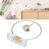 Crystal Ball Ornament Modern Simple Abstract Style Add Vitality Safe Durable Widely Used Fortune Teller Crystal Ball - Extra Image