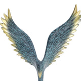Nordic Wing Statue Resin Sculpture Statue Ornaments Modern Living Room Decoration Desktop Abstract Crafts Champagne Blue