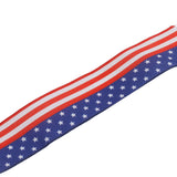 Patriotic Ribbon 6.5cm Width 10m Length 4th of July Independence Day for Decoration