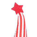 Independence Day Gnome Cute Handcrafted Beautiful Meaning Gnome Plush Decoration for Office Living Room Vertical Stripes