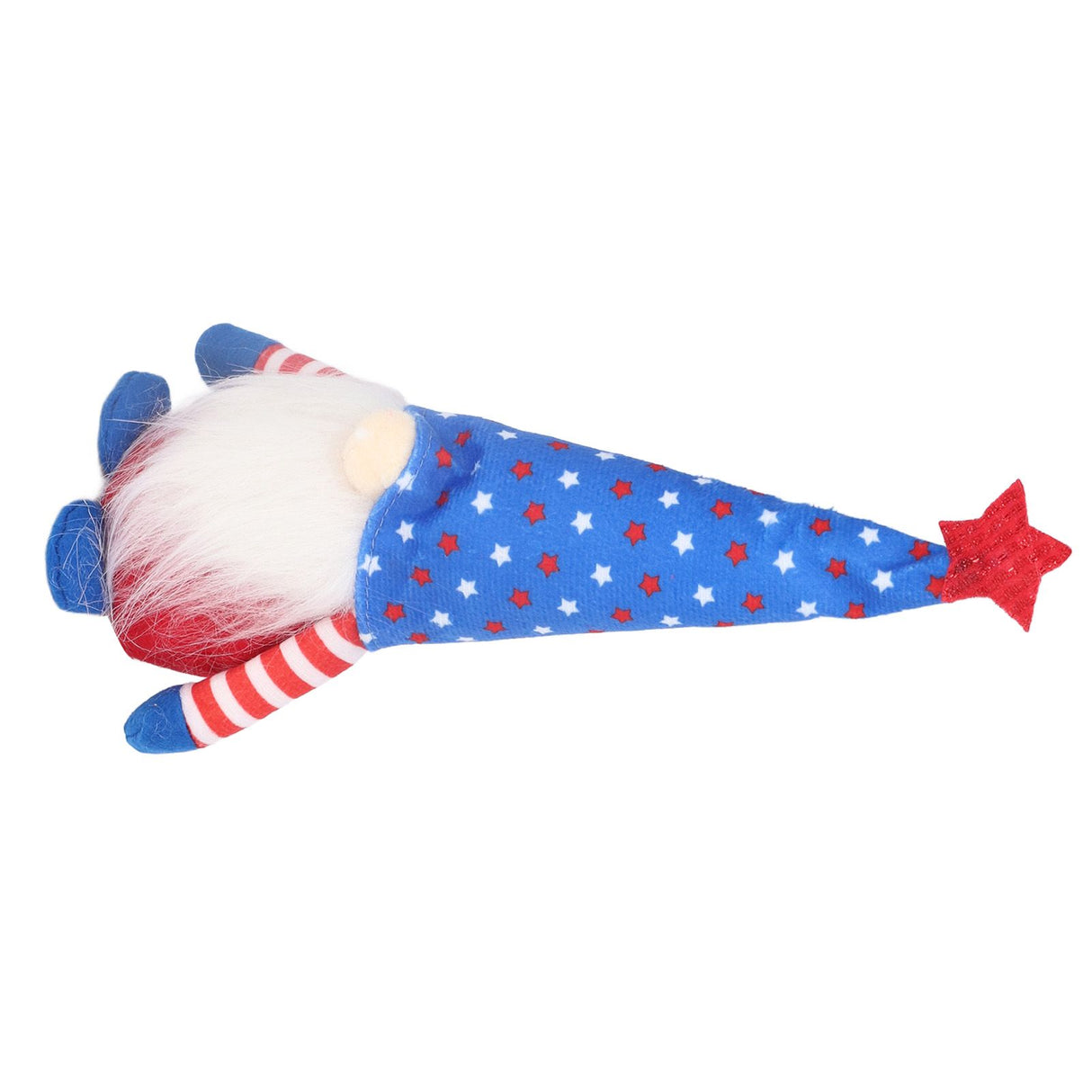 Independence Day Gnome Cute Handcrafted Beautiful Meaning Gnome Plush Decoration for Office Living Room Blue Star