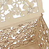 DIY Hollow Wooden Box Gift Card Money Case Wedding Reception Decoration Box Easy Assembly JM01192 Large - Extra Image