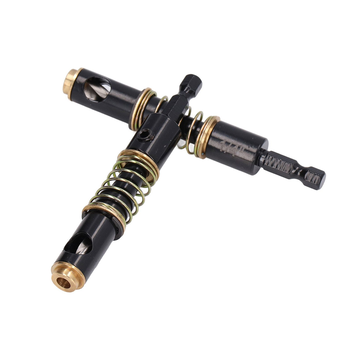 Hinge Drill Bit High Speed Steel Hinge Hole Puncher 5mm 1/4inch Woodworking Drilling Accessory