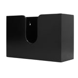 Bamboo Paper Towel Dispenser Countertop Wall Mounted Multifold Napkin Box for Bathroom - Front View